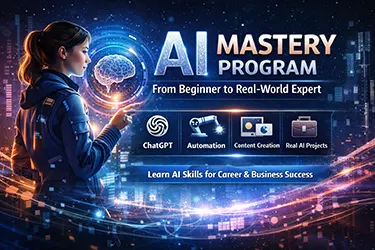 AI mastery program on futuristic